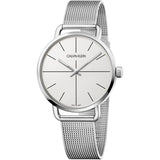 Calvin Klein Even Quartz White Dial Silver Steel Strap Watch for Women - K7B21126 Buy Now By Calvin Klein