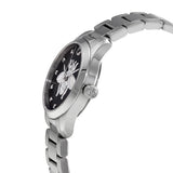Gucci G Timeless Quartz Diamonds Black Dial Silver Steel Strap Watch For Women - YA1265024 Buy Now By Gucci