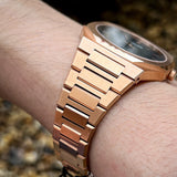D1 Milano Ultra Thin Black Dial Gold Steel Strap Watch for Men - D1-UTBJ42 Authentic Buy Shop Now