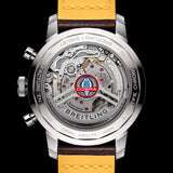 Breitling Top Time B01 Shelby Cobra Blue Dial Brown Leather Strap Watch for Men - AB01763A1C1X1 Buy Now By Breitling