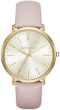 Michael Kors Jaryn Quartz Gold Dial Pink Leather Strap Watch For Women - MK2471 Buy Now By Michael Kors