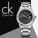 Calvin Klein Bold Black Dial Silver Steel Strap Watch for Men - K2246107 Buy Now By Calvin Klein