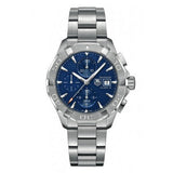 Tag Heuer Aquaracer Caliber 16 Automatic Chronograph Blue Dial Silver Steel Strap Watch for Men - CAY2112.BA0927 Buy Now By Tag Heuer