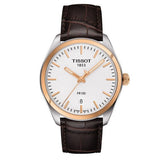 Tissot T Classic PR 100 Quartz White Dial Brown Leather Strap Watch for Men - T101.410.26.031.00 Buy Now By Tissot