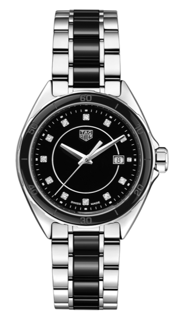 Tag Heuer Formula 1 Diamonds Black Dial Two Tone Steel Strap Watch for Women - WBJ141AB.BA0973 Buy Now By Tag Heuer