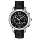 Tissot Dressport Chronograph Black Dial Black Leather Strap Watch for Women - T050.217.17.057.00 Buy Now By Tissot