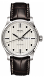 Mido Multifort Automatic Silver Dial Black Leather Strap Watch For Men - M005.430.16.031.80 Buy Now By Mido