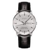Mido Comander II Automatic Chronometer Silver Dial Black Leather Strap Watch For Men - M021.431.16.031.00 Buy Now By Mido
