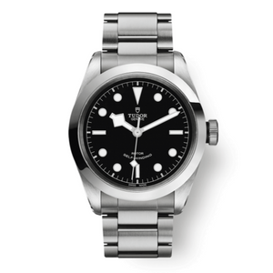Tudor Black Bay Automatic Black Dial Silver Steel Strap Watch for Men - M79540-0001 Buy Now By Tudor