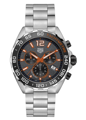 Tag Heuer Formula 1 Chronograph Ceramic Black Dial Silver Steel Strap Watch for Men - CAZ101AH.BA0842 Buy Now By Tag Heuer