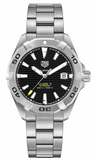 Tag Heuer Aquaracer Automatic Caliber 5 Black Dial Silver Steel Strap Watch for Men - WBD2110.BA0928 Buy Now By Tag Heuer