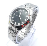 Guess Crystalline Diamonds Black Dial Silver Steel Strap Watch for Women - GW0114L1 Buy Now By Guess