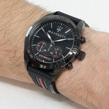 Maserati Traguardo Chronograph Black Dial Black Rubber Strap Watch For Men - R8871612004 Buy Now By Maserati