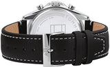 Tommy Hilfiger Parker Chronograph Quartz Grey Dial Black Leather Strap Watch For Men - 1791838 Buy Now By Tommy Hilfiger