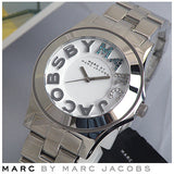 Marc Jacobs Rivera White Dial Silver Steel Strap Watch for Women - MBM3136 Buy Now By Marc Jacobs