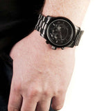 Michael Kors Runway Chronograph Black Dial Black Steel Strap Watch for Men - MK8157 Buy Now By Michael Kors