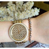 Michael Kors Darci Gold Dial Gold Steel Strap Watch for Women - MK3398 Buy Now By Michael Kors