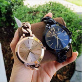 Michael Kors Slim Runway Black Dial Black Steel Strap Watch for Women - MK3317 Buy Now By Michael Kors