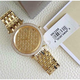 Michael Kors Darci Gold Dial Gold Steel Strap Watch for Women - MK3398 Buy Now By Michael Kors