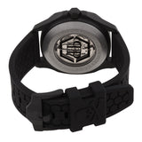 Philipp Plein Skeleton Spectre Black Dial Black Silicone Strap Watch for Men - PWRAA1023 Authentic Buy Shop Now