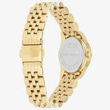 Michael Kors Lexington Quartz Silver Dial Gold Steel Strap Watch For Women - MK3229 Buy Now By Michael Kors