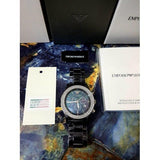 Emporio Armani Ceramica Black Dial Black Ceramic Strap Watch For Men - AR1455 Buy Now By Emporio Armani