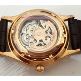 Emporio Armani Meccanico White Dial Brown Leather Strap Watch For Men - AR1920 Buy Now By Emporio Armani