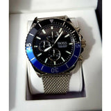 Hugo Boss Ocean Edition Black Dial Silver Mesh Strap Watch for Men - 1513742 Buy Now By Hugo Boss