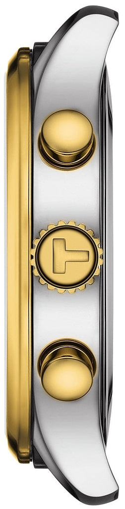 Tissot T Sport Chrono XL Classic Green Dial Two Tone Steel Strap Watch for Men - T116.617.22.091.00 Buy Now By Tissot