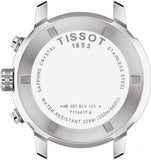 Tissot PRC 200 Chronograph Quartz Blue Dial Silver Steel Strap Watch For Men - T114.417.11.047.00 Buy Now By Tissot