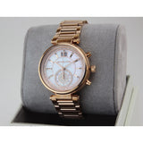 Michael Kors Sawyer Mother of Pearl White Dial Rose Gold Steel Strap Watch for Women - MK6282 Buy Now By Michael Kors