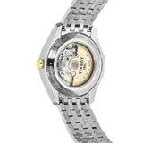 Tissot T Classic T One Automatic Silver Dial Two Tone Steel Strap Watch For Men - T038.430.22.037.00 Buy Now By Tissot