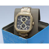 Fossil Inscription Multifunction Black Dial Gold Steel Strap Watch for Men - BQ2656 Buy Now By Fossil
