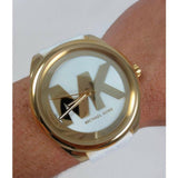 Michael Kors Janelle Three Hand Silver Dial White Rubber Strap Watch For Women - MK7141 Buy Now By Michael Kors