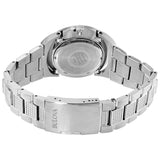 Bulova Crystal Collection Brown Dial Silver Steel Strap Watch for Men - 96B221 Buy Now By Bulova