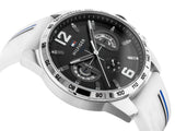 Tommy Hilfiger Multifunction Black Dial White Rubber Strap Watch for Men - 1791475 Buy Now By Tommy Hilfiger