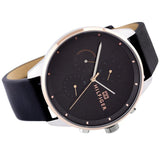 Tommy Hilfiger Chase Chronograph Quartz Grey Dial Black Leather Strap Watch For Men - 1791488 Buy Now By Tommy Hilfiger
