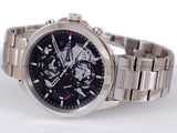 Tommy Hilfiger Henry Chronograph Black Dial Silver Steel Strap Watch For Men - 1710477 Buy Now By Tommy Hilfiger