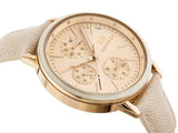 Tommy Hilfiger Carly Cream Dial Cream Leather Strap Watch for Women -1781789 Buy Now By Tommy Hilfiger