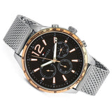 Tommy Hilfiger Gavin Chronograph Quartz Grey Dial Silver Mesh Bracelet Watch for Men - 1791466 Buy Now By Tommy Hilfiger