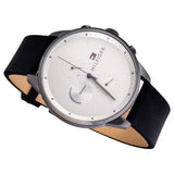Tommy Hilfiger Lexor Silver Dial Black Leather Strap Watch For Men - 1791489 Buy Now By Tommy Hilfiger