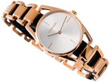 Calvin Klein Dainty White Dial Rose Gold Steel Strap Watch for Women - K7L23646 Buy Now By Calvin Klein