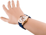 Guess G Twist White Dial Blue Silicone Strap Watch For Women - W0911L6 Buy Now By Guess