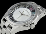 Marc Jacobs Henry Skeleton Silver Dial Silver Steel Strap Watch for Women - MBM3262 Buy Now By Marc Jacobs