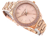 Michael Kors Lilane Quartz Rose Gold Dial Rose Gold Steel Strap Watch For Women - MK1068 Buy Now By Michael Kors