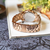 Michael Kors Runway Chronograph Rose Gold Dial Rose Gold Steel Strap Watch For Women - MK7324 Buy Now By Michael Kors