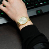 Michael Kors Pyper Quartz Gold Dial Gold Mesh Strap Watch For Women - MK4339 Buy Now By Michael Kors