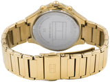 Tommy Hilfiger Eve Chronograph Quartz White Dial Gold Steel Strap Watch For Women - 1782278 Buy Now By Tommy Hilfiger