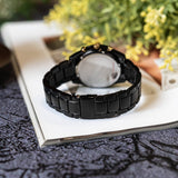 Michael Kors Warren Chronograph Black Dial Black Steel Strap Watch For Men - MK9113 Buy Now By Michael Kors