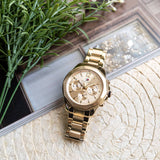Tommy Hilfiger Lars Chronograph Gold Dial Gold Steel Strap Watch For Men - 1792060 Buy Now By Tommy Hilfiger